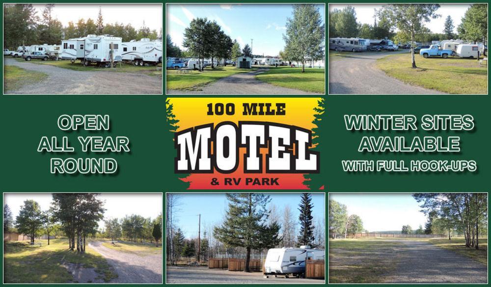 100 Mile Motel & Rv Park 100 Mile House Ngoại thất bức ảnh